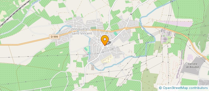 localisation de l'entreprise MONSIEUR MICKAEL PICHOT  JONQUIERES-SAINT-VINCENT