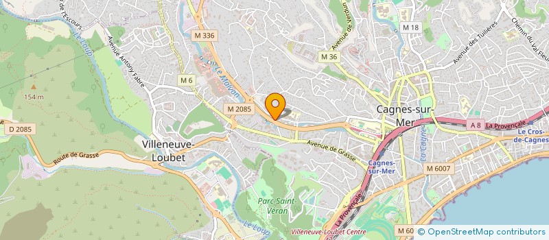 localisation de l'entreprise MONSIEUR MICKAEL PIGANIOL à CAGNES-SUR-MER