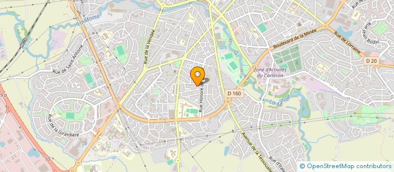 localisation de l'entreprise MONSIEUR MICKAEL PIOU  CHOLET