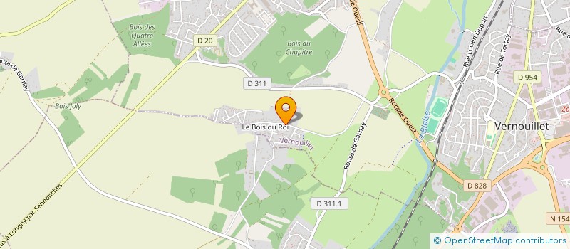 localisation de l'entreprise MONSIEUR MICKAEL PITOT à VERNOUILLET