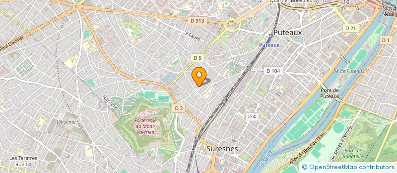 localisation de l'entreprise MONSIEUR MICKAEL PLANQUEEL à SURESNES