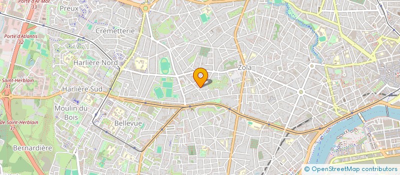localisation de l'entreprise MONSIEUR MICKAEL POIROUX à NANTES