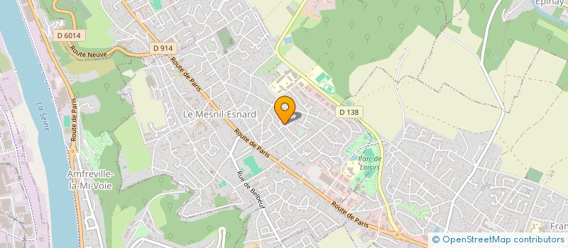 localisation de l'entreprise MONSIEUR MICKAEL POSTEL  LE MESNIL-ESNARD