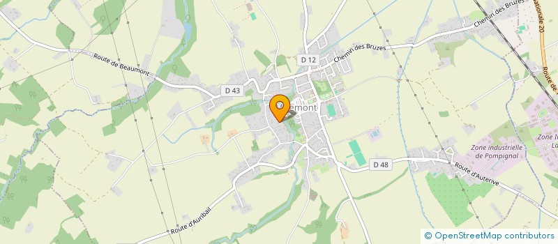 localisation de l'entreprise MONSIEUR MICKAEL POULAIN  AUTERIVE