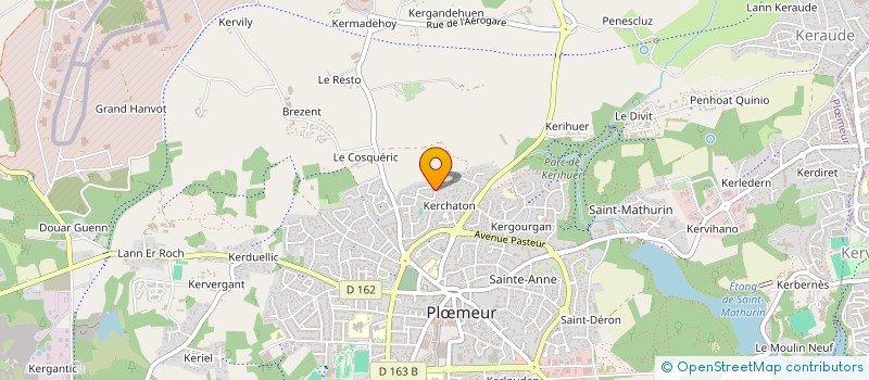 localisation de l'entreprise MONSIEUR MICKAEL POULHAZAN à PLOEMEUR