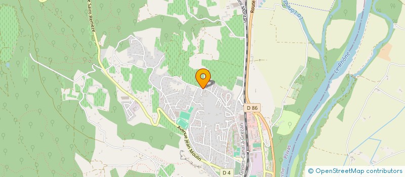 localisation de l'entreprise MONSIEUR MICKAEL PRETEUX  BOURG-SAINT-ANDEOL