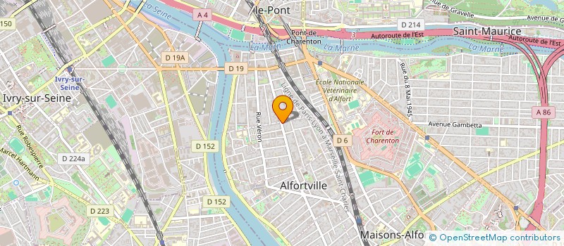 localisation de l'entreprise MONSIEUR MICKAEL PRETO à ALFORTVILLE