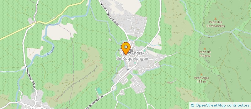 localisation de l'entreprise MONSIEUR MICKAEL PRUDENT  SAINT-ANDRE-DE-ROQUELONGUE