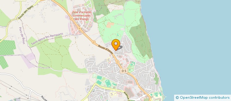 localisation de l'entreprise MONSIEUR MICKAEL PRYBYLSKI  MARTIGUES