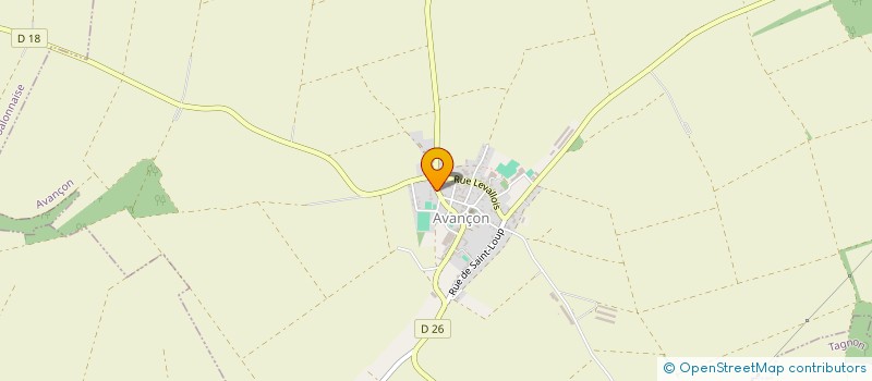 localisation de l'entreprise MONSIEUR MICKAEL QUEDREUX  AVANCON