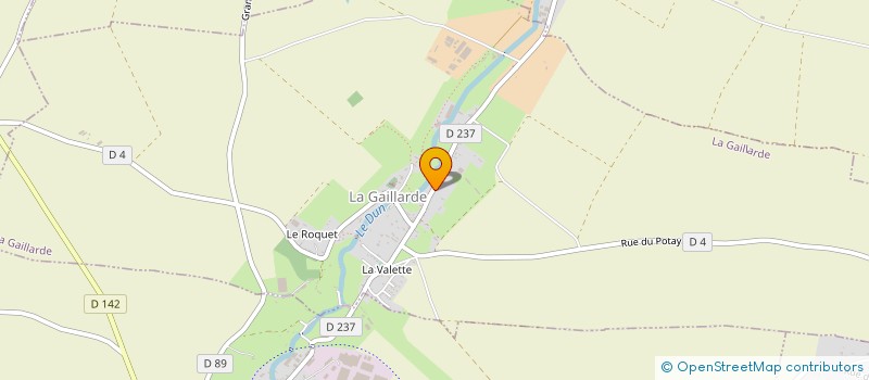 localisation de l'entreprise MONSIEUR MICKAEL QUESNEL  LA GAILLARDE