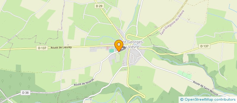 localisation de l'entreprise MONSIEUR MICKAEL QUESNOT  SAINT-GEORGES-DU-VIEVRE