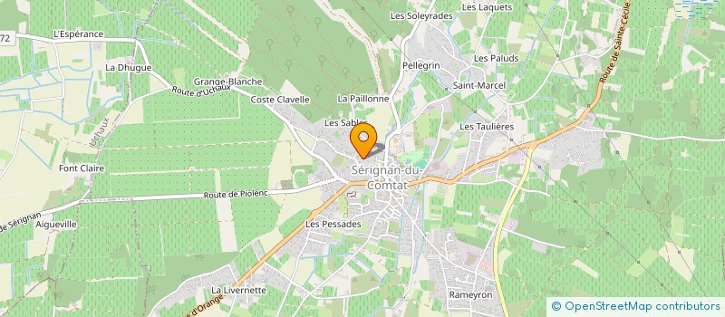 localisation de l'entreprise MONSIEUR MICKAEL RABASCO  SERIGNAN-DU-COMTAT