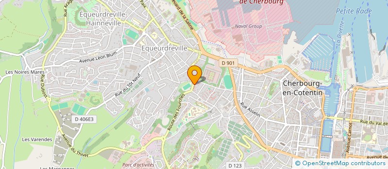 localisation de l'entreprise MONSIEUR MICKAEL RABAY  CHERBOURG-EN-COTENTIN