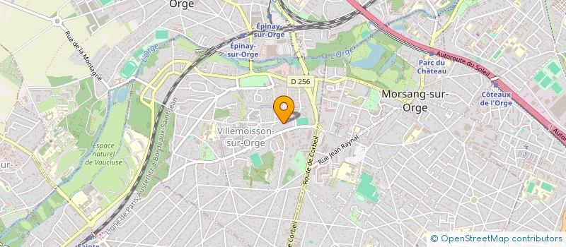 localisation de l'entreprise MONSIEUR MICKAEL RAGAIGNE  VILLEMOISSON-SUR-ORGE