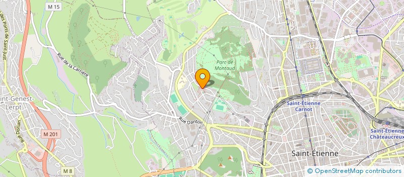 localisation de l'entreprise MONSIEUR MICKAEL RAIA  SAINT-ETIENNE