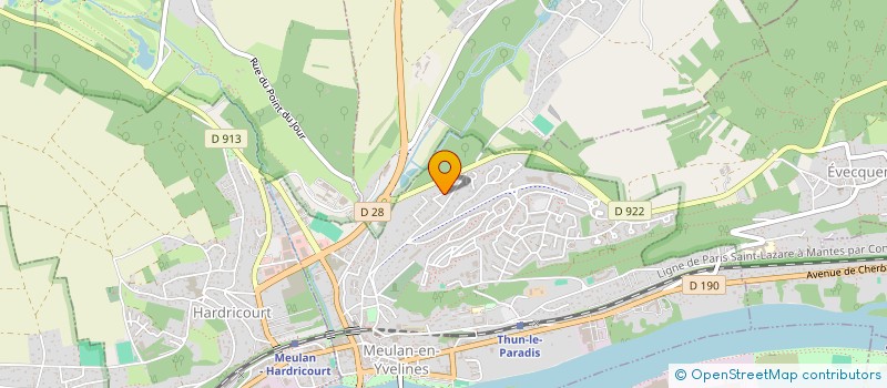 localisation de l'entreprise MONSIEUR MICKAEL RAMBAUD  MEULAN-EN-YVELINES