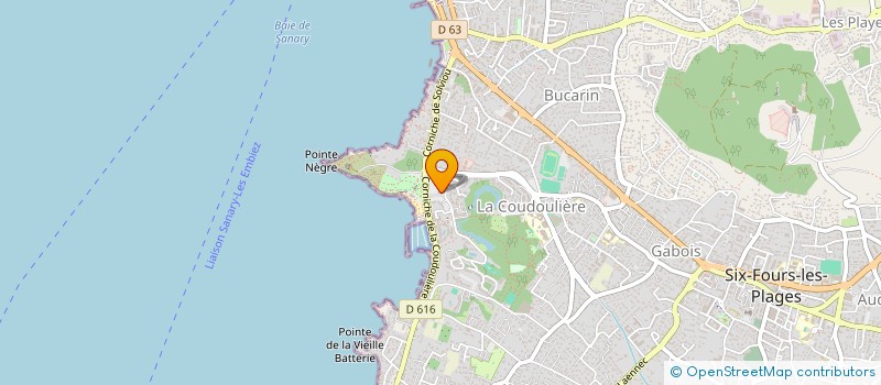 localisation de l'entreprise MONSIEUR MICKAEL RAMBOZ à SIX-FOURS-LES-PLAGES