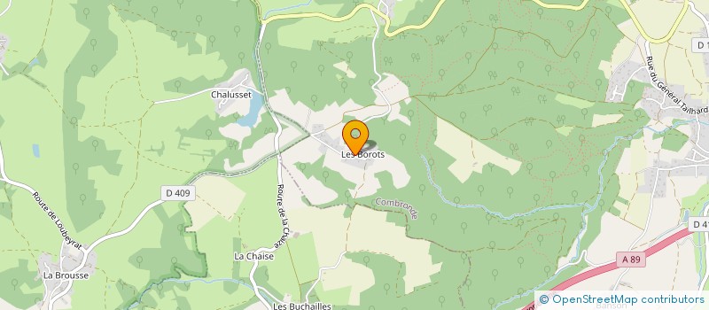 localisation de l'entreprise MONSIEUR MICKAEL RANCE  COMBRONDE