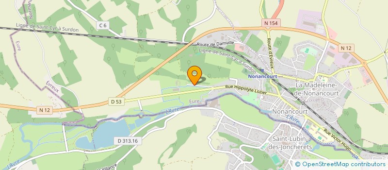 localisation de l'entreprise MONSIEUR MICKAEL RENARD  NONANCOURT