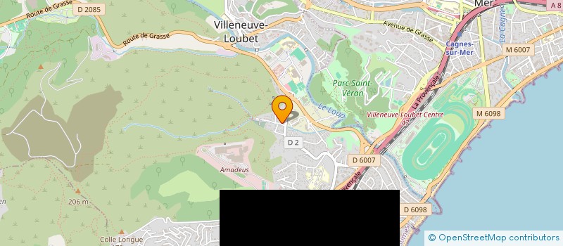 localisation de l'entreprise MONSIEUR MICKAEL RENARD à VILLENEUVE-LOUBET
