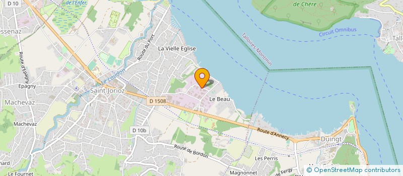 localisation de l'entreprise MONSIEUR MICKAEL RENARD  SAINT-JORIOZ