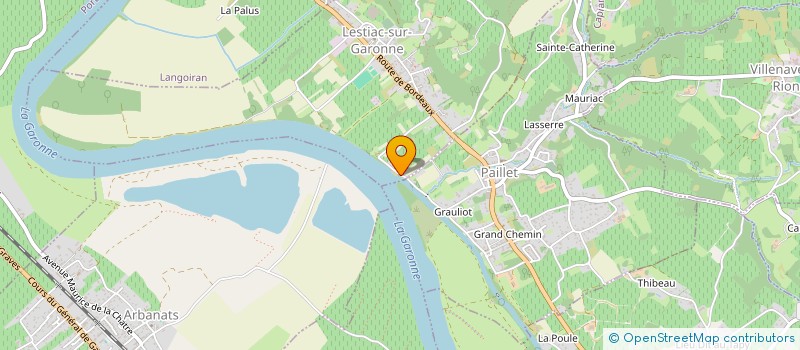 localisation de l'entreprise MONSIEUR MICKAEL RENEAU  LESTIAC-SUR-GARONNE