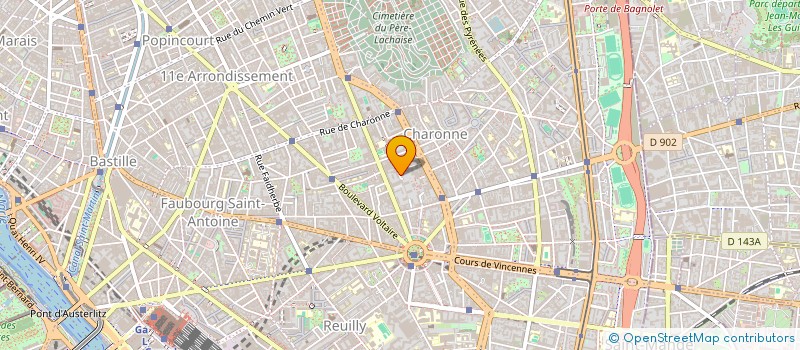 localisation de l'entreprise MONSIEUR MICKAEL RENONCOURT  PARIS