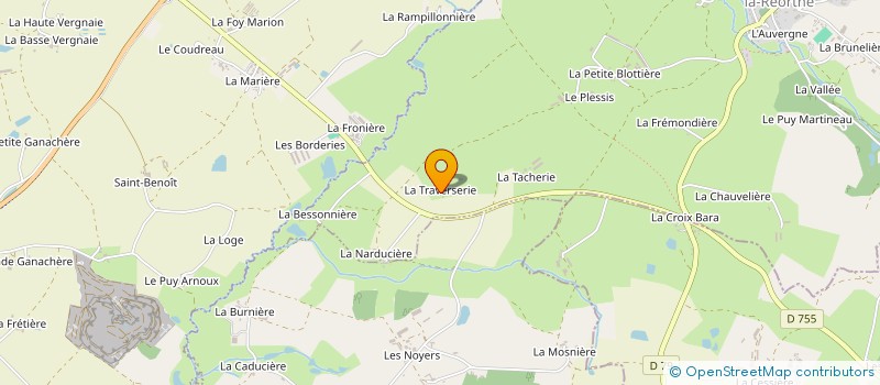 localisation de l'entreprise MONSIEUR MICKAEL RENOU à SAINT-MARS-LA-REORTHE