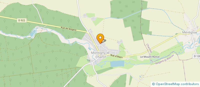 localisation de l'entreprise MONSIEUR MICKAEL REPERANT à MONTIGNY-LE-CHARTIF