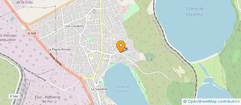 localisation de l'entreprise MONSIEUR MICKAEL RERIBALLAH  FOS-SUR-MER