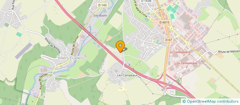 localisation de l'entreprise MONSIEUR MICKAEL RICHARD  BARENTIN