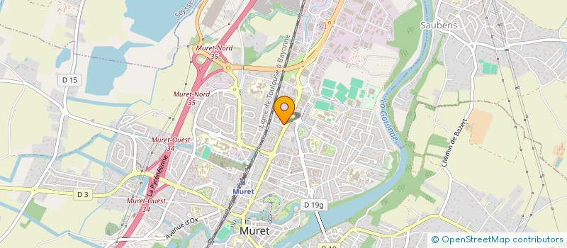 localisation de l'entreprise MONSIEUR MICKAEL RICHARD  MURET