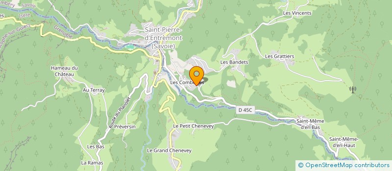 localisation de l'entreprise MONSIEUR MICKAEL RICOUL  ENTREMONT-LE-VIEUX