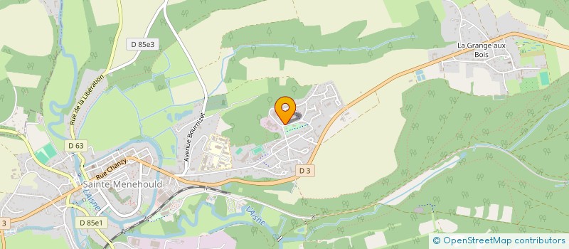 localisation de l'entreprise MONSIEUR MICKAEL RIMBAUT  SAINTE-MENEHOULD