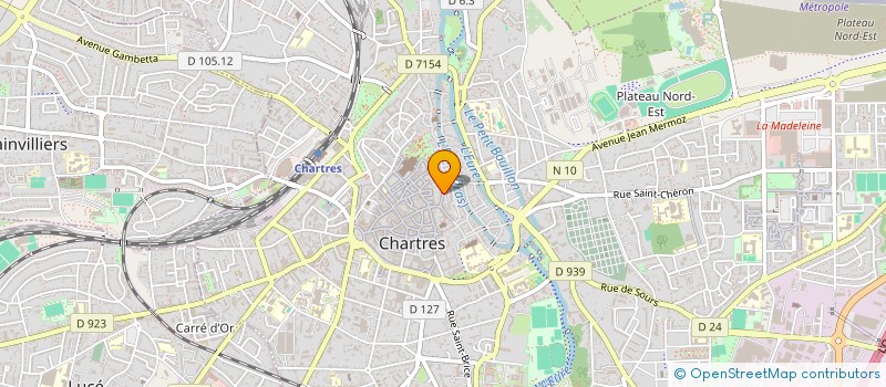 localisation de l'entreprise MONSIEUR MICKAEL RIPAMONTI à CHARTRES