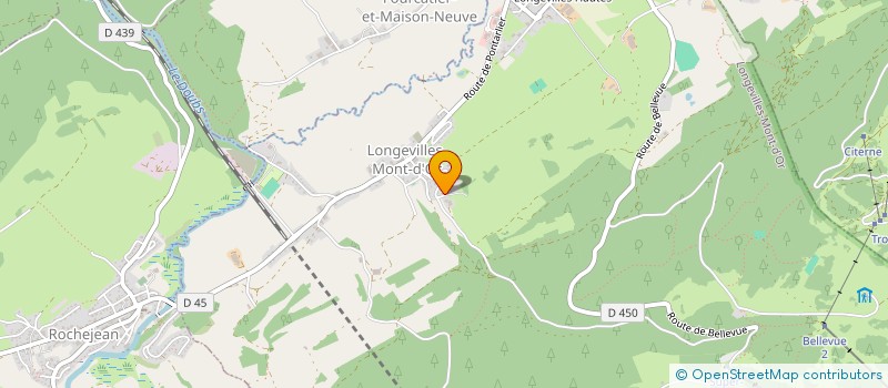 localisation de l'entreprise MONSIEUR MICKAEL RITZ  LONGEVILLES-MONT-D'OR