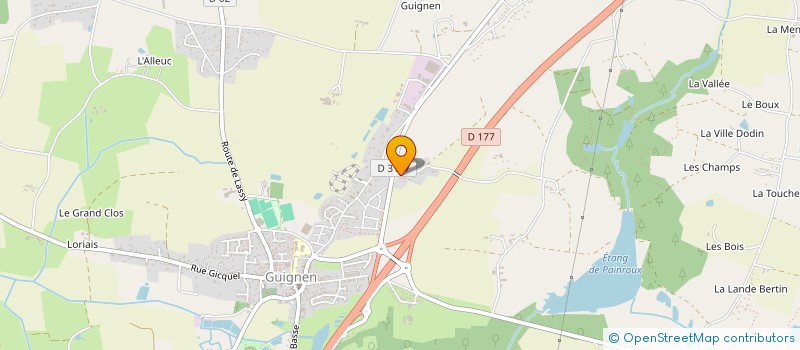 localisation de l'entreprise MONSIEUR MICKAEL ROBERT  GOVEN