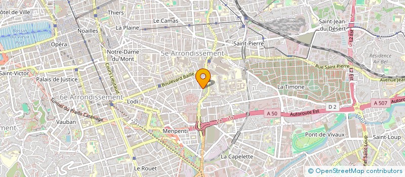 localisation de l'entreprise MONSIEUR MICKAEL ROBERT à MARSEILLE