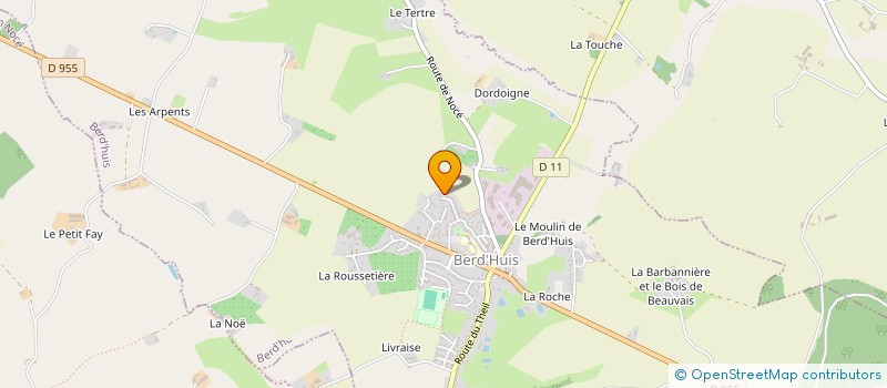 localisation de l'entreprise MONSIEUR MICKAEL ROBERT à BERD'HUIS