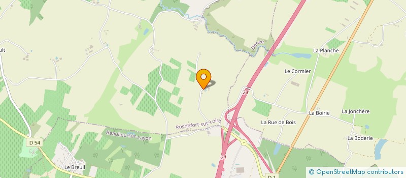 localisation de l'entreprise MONSIEUR MICKAEL ROBIN  ROCHEFORT-SUR-LOIRE