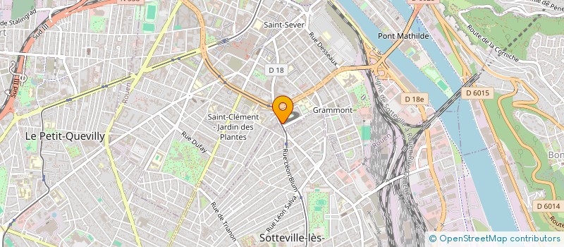 localisation de l'entreprise MONSIEUR MICKAEL ROBINE  ROUEN