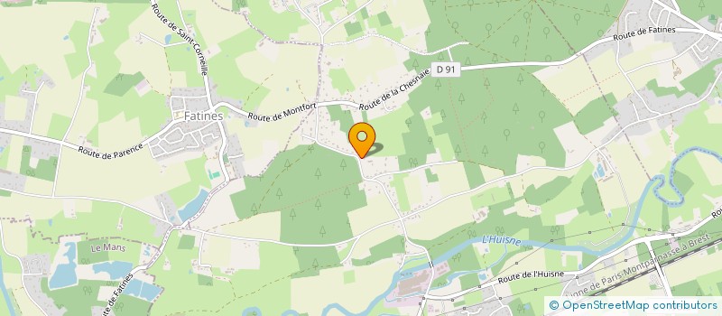 localisation de l'entreprise MONSIEUR MICKAEL ROCHETEAU  SAINT-MARS-LA-BRIERE