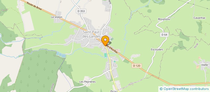 localisation de l'entreprise MONSIEUR MICKAEL RODRIGUES à SAINT-PAUL-DES-LANDES