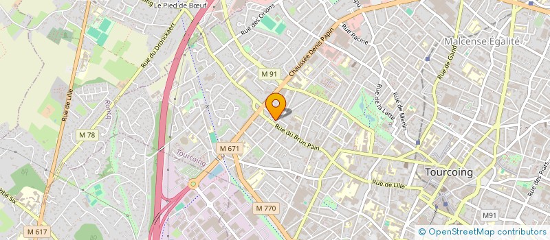 localisation de l'entreprise MONSIEUR MICKAEL ROELSTRAETE à TOURCOING