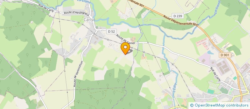 localisation de l'entreprise MONSIEUR MICKAEL ROGEZ  CARLY