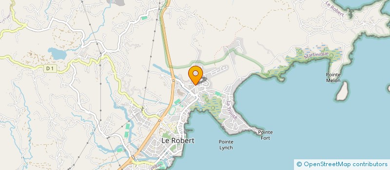 localisation de l'entreprise MONSIEUR MICKAEL ROMAIN  LE ROBERT