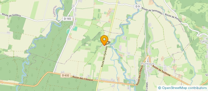 localisation de l'entreprise MONSIEUR MICKAEL ROQUES  PUNTOUS