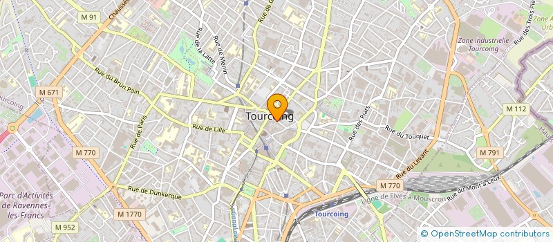 localisation de l'entreprise MONSIEUR MICKAEL ROUACHED  TOURCOING