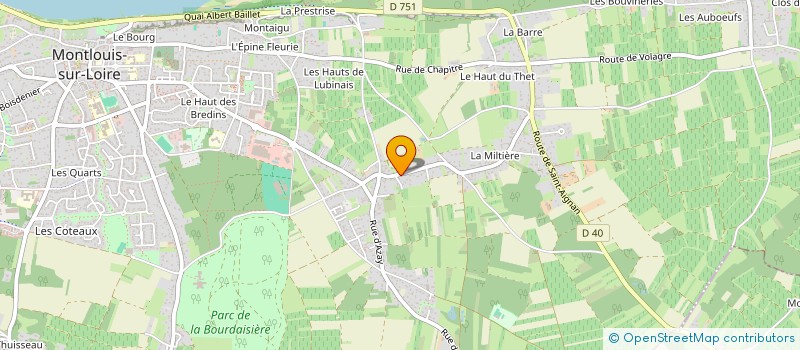 localisation de l'entreprise MONSIEUR MICKAEL ROUBLIN  MONTLOUIS-SUR-LOIRE